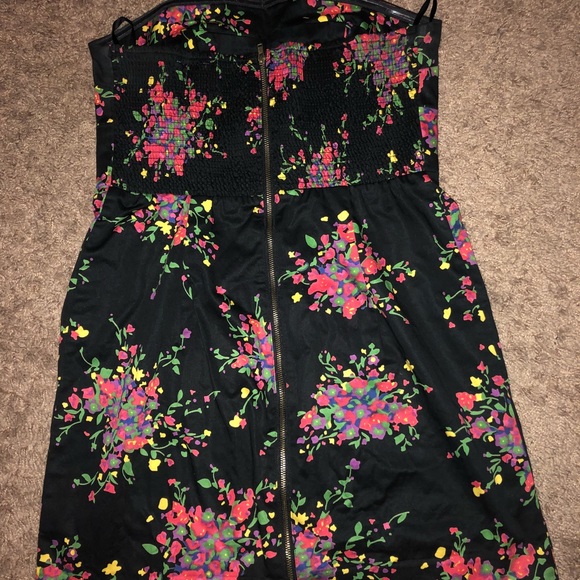 Free People strapless mini dress - Picture 2 of 5